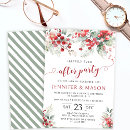 Search for christmas wedding invitations Watercolor
