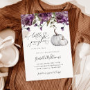 Search for purple baby shower invitations Watercolor
