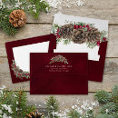 Search for christmas wedding envelopes elegant