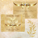 Search for anniversary save the dates Gold
