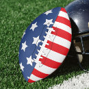 Search for red white and blue footballs July 4th