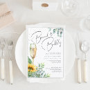 Search for rustic brunch and bubbly invitations eucalyptus
