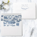 Search for vintage envelopes French toile