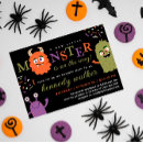 Search for little monster invitations Gender neutral