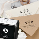 Search for couple address stamps Minimalist