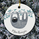 Search for sloth ornaments Jungle