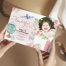 Search for passport birthday invitations Adventure