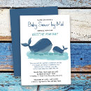 Search for long distance baby boy shower invitations Watercolor