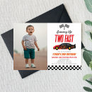 Search for two fast birthday invitations Boy