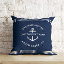 Search for sailing pillows welcome aboard