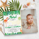 Search for 2nd flamingo birthday invitations Aloha