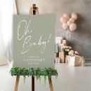 Search for baby shower foam board Sage green