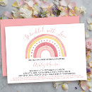 Search for sprinkle baby girl shower invitations Rainbow