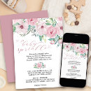 Search for peony baby shower invitations Floral