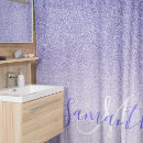 Search for purple shower curtains Glitter