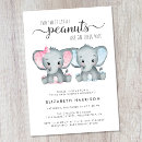 Search for twins baby shower invitations modern