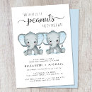 Search for twin baby boy shower invitations Watercolor