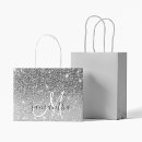 Search for silver glitter gift bags Girly