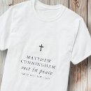 Search for cross tshirts in loving memory