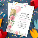 Search for zoom party invitations Gender neutral
