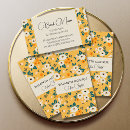 Search for floral business cards girly