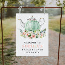 Search for bridal shower favor signs Welcome