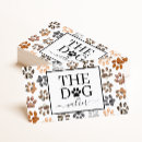 Search for paw print business cards Doggie day care