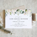 Search for hydrangea rehearsal dinner invitations Watercolor