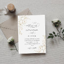 Search for black and gold wedding invitations floral