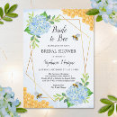 Search for honey bee bridal shower invitations Floral