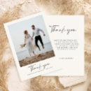 Search for thank you wedding invitations Contemporary