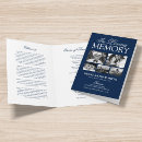 Search for memorial on wedding programs Funeral