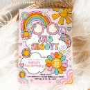 Search for flower power birthday invitations Hippie birthday party