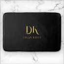 Search for black and gold bath mats Monogrammed