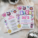 Search for 90s bachelorette party invitations Bach to the 90s