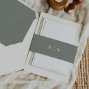 Search for sage invitation belly bands Modern