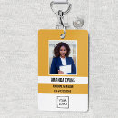 Search for photo badges Business personnel staff employee
