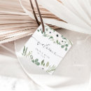 Search for greenery wedding favor tags Floral
