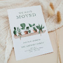 Search for cactus moving announcement cards House plants