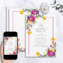 Search for trendy birthday invitations Unique
