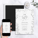 Search for elegant 50th birthday invitations Modern