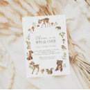 Search for woodland birthday invitations Watercolor