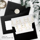 Search for black gold envelopes Monogrammed