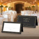 Search for black and gold place cards Modern