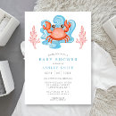 Search for crab baby shower invitations watercolor