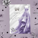 Search for princess quinceanera invitations Glitter