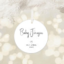 Search for new baby ornaments Modern minimalist