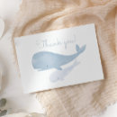 Search for whale thank you cards Blue