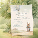 Search for peter rabbit baby shower invitations gender neutral
