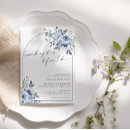 Search for something blue invitations Calligraphy